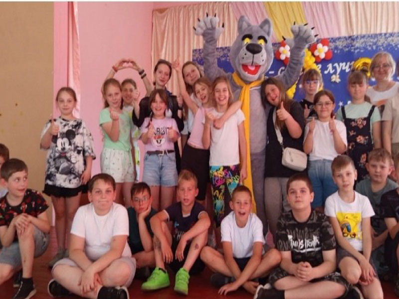Открытие школьного лагеря &amp;quot;Рассвет&amp;quot;.
